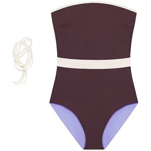 MYMARINI Badeanzug Bandeausuit braun L L MYMARINI Badeanzug Bandeausuit braun L L