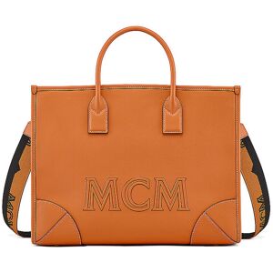 Mcm Ledertasche - Tote Bag München Braun   Damen   Mwtcssx01