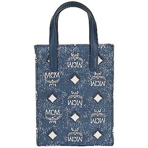 Mcm Tasche - Tote Bag Aren Xmini Blau   Damen   Mmtdsta02