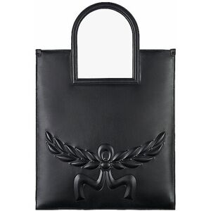 Mcm Ledertasche - Tote Bag Aren Medium Schwarz   Damen   Mwtesta03