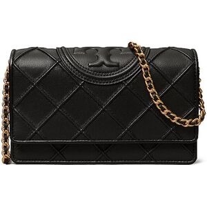 Tory Burch Ledertasche - Umhängetasche Fleming Soft Chain Wallet Schwarz   Damen   138853