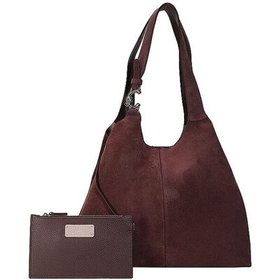 Coccinelle Ledertasche - Shopper C-EASY dunkelrot EG Coccinelle Ledertasche - Shopper C-EASY dunkelrot EG