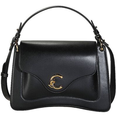 Coccinelle Ledertasche - Henkeltasche C-ME CALF schwarz EG Coccinelle Ledertasche - Henkeltasche C-ME CALF schwarz EG