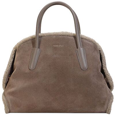 Coccinelle Ledertasche - Henkeltasche TYLDE beige EG Coccinelle Ledertasche - Henkeltasche TYLDE beige EG