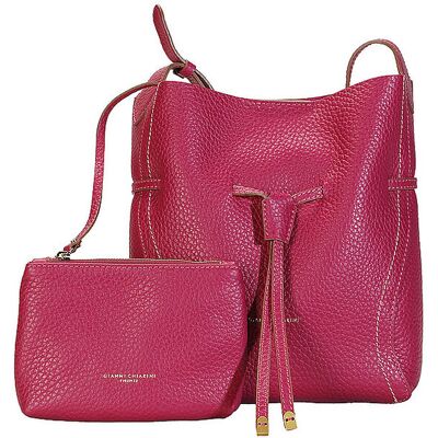 GIANNI CHIARINI Ledertasche - Bucket Bag SIENNA pink EG GIANNI CHIARINI Ledertasche - Bucket Bag SIENNA pink EG