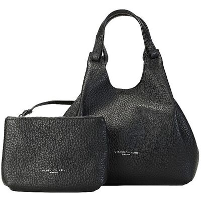 GIANNI CHIARINI Ledertasche - Hobo Bag DUA schwarz EG GIANNI CHIARINI Ledertasche - Hobo Bag DUA schwarz EG