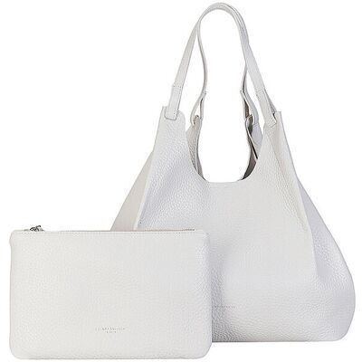 GIANNI CHIARINI Ledertasche - Hobo Bag DUA weiss EG GIANNI CHIARINI Ledertasche - Hobo Bag DUA weiss EG
