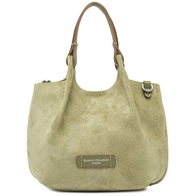 GIANNI CHIARINI Ledertasche - Hobo Bag DUA grün EG GIANNI CHIARINI Ledertasche - Hobo Bag DUA grün EG