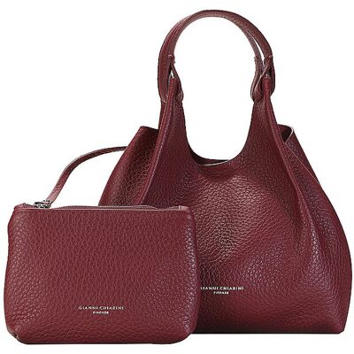 GIANNI CHIARINI Ledertasche - Hobo Bag DUA dunkelrot EG GIANNI CHIARINI Ledertasche - Hobo Bag DUA dunkelrot EG