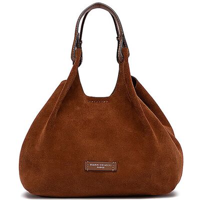 GIANNI CHIARINI Ledertasche - Hobo DUA Medium camel EG GIANNI CHIARINI Ledertasche - Hobo DUA Medium camel EG