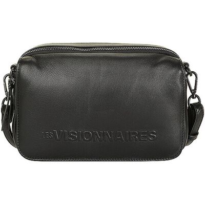 LES VISIONNAIRES Ledertasche - Umhängetasche EMILY SILKY schwarz EG LES VISIONNAIRES Ledertasche - Umhängetasche EMILY SILKY schwarz EG
