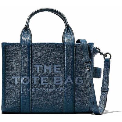 Marc JACOBS Ledertasche - Tote Bag THE SMALL TOTE LEATHER dunkelblau EG Marc JACOBS Ledertasche - Tote Bag THE SMALL TOTE LEATHER dunkelblau EG
