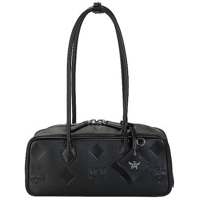 MCM Ledertasche - Schultertasche AREN Small schwarz EG MCM Ledertasche - Schultertasche AREN Small schwarz EG