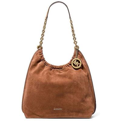 MICHAEL KORS Ledertasche - Hobo Bag INDIE camel EG MICHAEL KORS Ledertasche - Hobo Bag INDIE camel EG