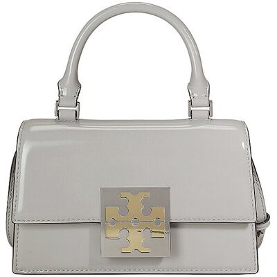TORY BURCH Ledertasche - Mini Bag SPAZZOLATO grau EG TORY BURCH Ledertasche - Mini Bag SPAZZOLATO grau EG