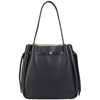 TORY BURCH Ledertasche - Bucket Bag ROMY Large schwarz EG TORY BURCH Ledertasche - Bucket Bag ROMY Large schwarz EG