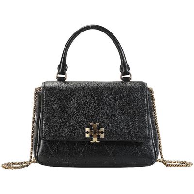 TORY BURCH Ledertasche - Henkeltasche CHARLIE schwarz EG TORY BURCH Ledertasche - Henkeltasche CHARLIE schwarz EG