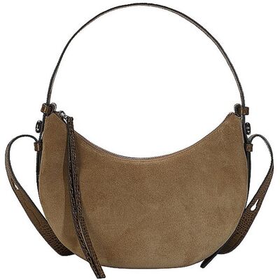 TORY BURCH Ledertasche - Hobo Bag ROMY beige EG TORY BURCH Ledertasche - Hobo Bag ROMY beige EG