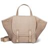 Jerome Dreyfuss Ledertasche - Henkeltasche Stan Panier Medium Grau   Damen   43stanpa