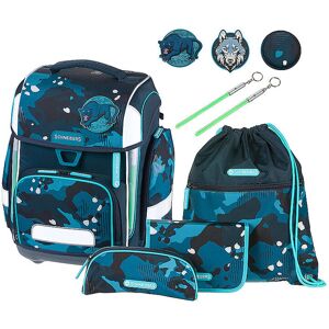 Schneiders Schultaschen Set Ergolite 9tlg Jungle