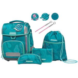 Schneiders Schultaschen Set Ergolite 9tlg Aqua Love