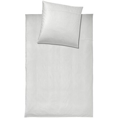 ELEGANTE Damast Bettwäsche MILANO 70x90cm/140x220cm Weiss weiss EG ELEGANTE Damast Bettwäsche MILANO 70x90cm/140x220cm Weiss weiss EG