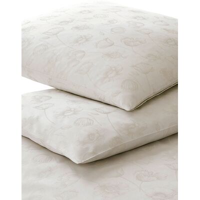 ELEGANTE Damast Bettwäsche POPPY 70x90cm/140x200cm Natur beige EG ELEGANTE Damast Bettwäsche POPPY 70x90cm/140x200cm Natur beige EG