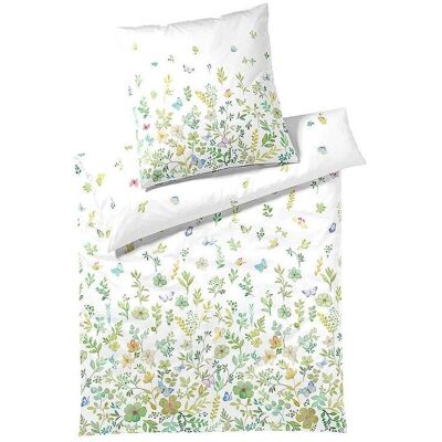 ELEGANTE Satin Bettwäsche SPRING FLING 70x90cm / 140x200cm bunt EG ELEGANTE Satin Bettwäsche SPRING FLING 70x90cm / 140x200cm bunt EG
