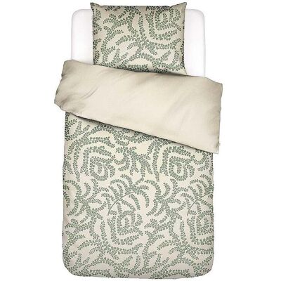 ESSENZA Satin Bettwäsche ELERIA 70x90/140x200cm Green hellgrün EG ESSENZA Satin Bettwäsche ELERIA 70x90/140x200cm Green hellgrün EG