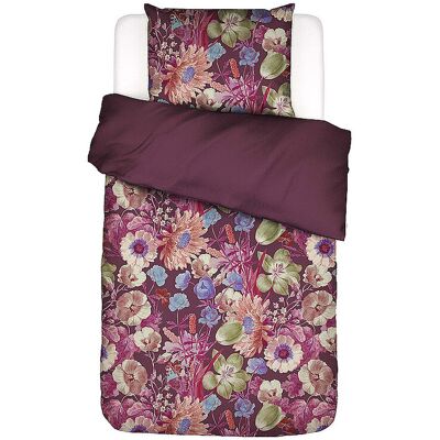 ESSENZA Satin Bettwäsche VIOLESTA 70x90cm/140x200cm Mauve Wine dunkelrot EG ESSENZA Satin Bettwäsche VIOLESTA 70x90cm/140x200cm Mauve Wine dunkelrot EG