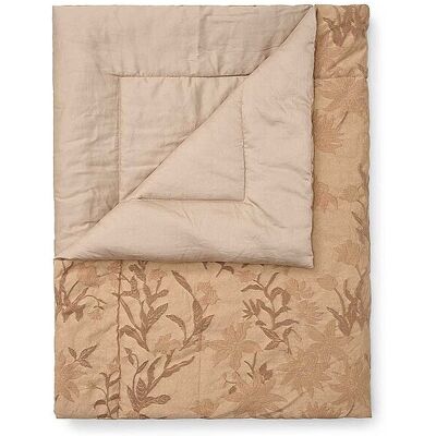 ESSENZA Tagesdecke - Plaid CLAUDINE 150x200cm Golden Sand hellbraun EG ESSENZA Tagesdecke - Plaid CLAUDINE 150x200cm Golden Sand hellbraun EG