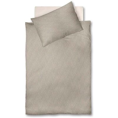 FLEURESSE Satin Bettwäsche 70x90cm/140x220cm MODERN LIFE B Sand camel EG FLEURESSE Satin Bettwäsche 70x90cm/140x220cm MODERN LIFE B Sand camel EG