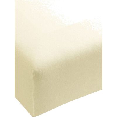 FORMESSE Jersey-Spannleintuch BELLA DONNA 180/200 cm - 200/220 cm Wollweiss beige EG FORMESSE Jersey-Spannleintuch BELLA DONNA 180/200 cm - 200/220 cm Wollweiss beige EG