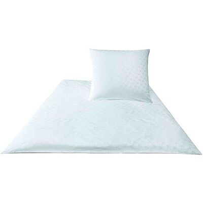 JOOP! Satin Bettwäsche Cornflower - Weiß - Bettset JOOP! Satin Bettwäsche Cornflower - Weiß - Bettset