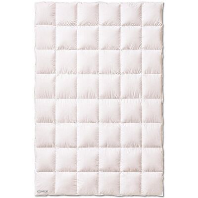 KAUFFMANN Einzieh-Daunendecke COMFORT 140x200cm 480g medium Weiss weiss EG KAUFFMANN Einzieh-Daunendecke COMFORT 140x200cm 480g medium Weiss weiss EG