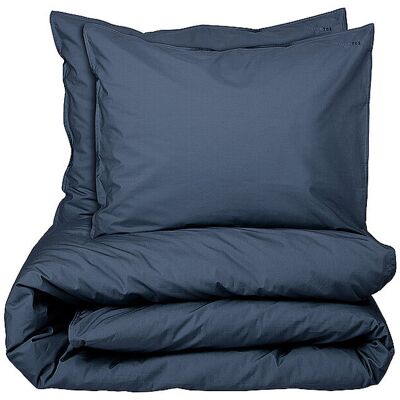 SUITE702 Perkal Bettwäsche 70x90cm/140x200cm Navy Blue dunkelblau EG SUITE702 Perkal Bettwäsche 70x90cm/140x200cm Navy Blue dunkelblau EG