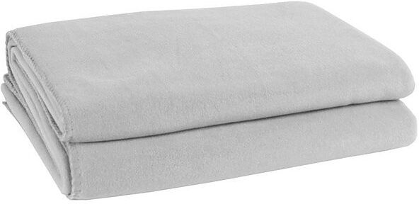 ZOEPPRITZ Softfleece-Decke 160x200cm (light grey) grau   103291