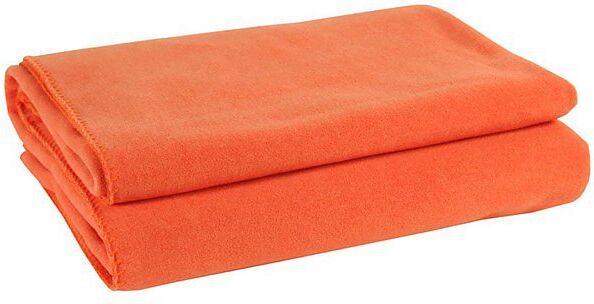 ZOEPPRITZ Softfleece-Decke 160x200cm (burnt orange) orange   103291