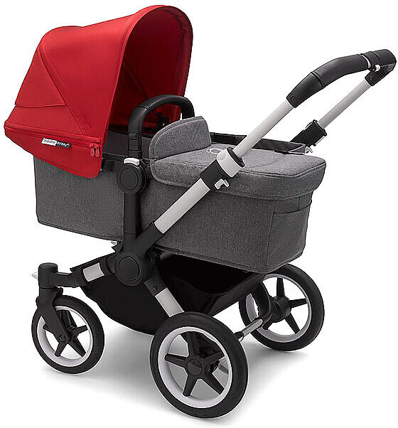 BUGABOO Kombikinderwagen Donkey 3 Mono komplett grau   Kinder   180154GM02