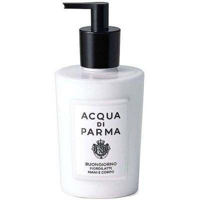 ACQUA DI PARMA Buongiorno Fiordilatte Hand and Body Lotion 350ml EG ACQUA DI PARMA Buongiorno Fiordilatte Hand and Body Lotion 350ml EG