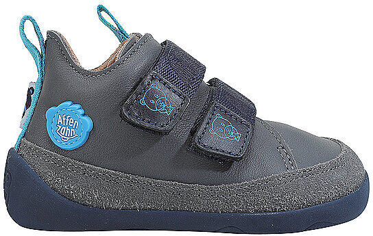 AFFENZAHN Kinderschuhe Mid Cut Forever Bär blau   Kinder   Größe: 25   AFZ-SBF