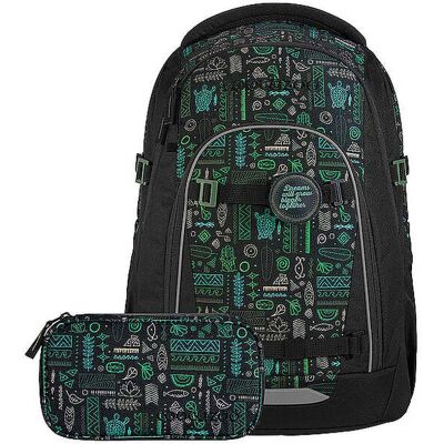 COOCAZOO Schulrucksack-Set 4tlg MATE Humedica Free Spirit EG COOCAZOO Schulrucksack-Set 4tlg MATE Humedica Free Spirit EG