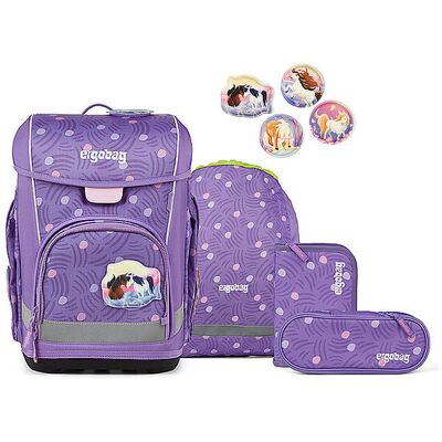 ERGOBAG Schultaschen Set 5tlg CUBO LIGHT PonyBäradies EG ERGOBAG Schultaschen Set 5tlg CUBO LIGHT PonyBäradies EG