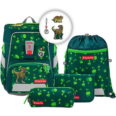 STEP BY STEP Schultaschen Set 5tlg SPACE Dino Targo EG STEP BY STEP Schultaschen Set 5tlg SPACE Dino Targo EG