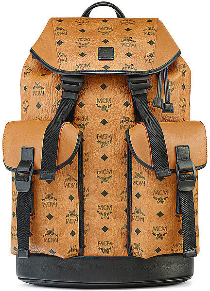 MCM Rucksack Brandenburg Visetos beige   Herren   MMKCSBG02