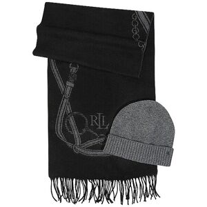 LAUREN RALPH LAUREN Set 2-teilig Mütze und Schal schwarz EG LAUREN RALPH LAUREN Set 2-teilig Mütze und Schal schwarz EG