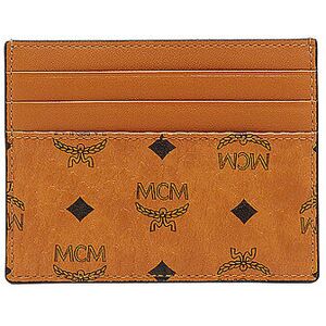 MCM Kartenetui mit Geldscheinklammer Visetos braun EG MCM Kartenetui mit Geldscheinklammer Visetos braun EG