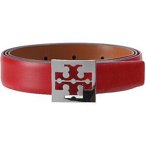 TORY BURCH Ledergürtel SQUARE LOGO braun S S TORY BURCH Ledergürtel SQUARE LOGO braun S S