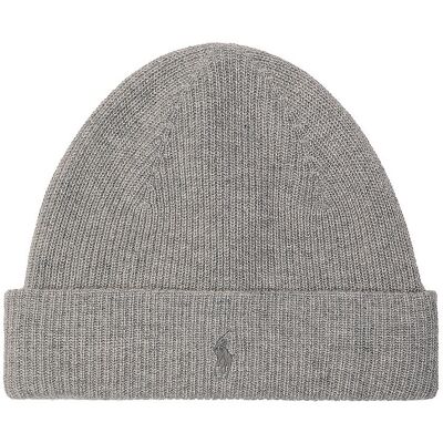 POLO RALPH LAUREN Mütze - Haube grau EG POLO RALPH LAUREN Mütze - Haube grau EG