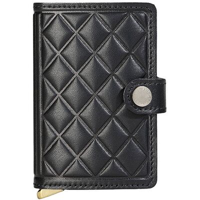 SECRID Geldbörse - Miniwallet Premium Emboss Diamond black schwarz EG SECRID Geldbörse - Miniwallet Premium Emboss Diamond black schwarz EG